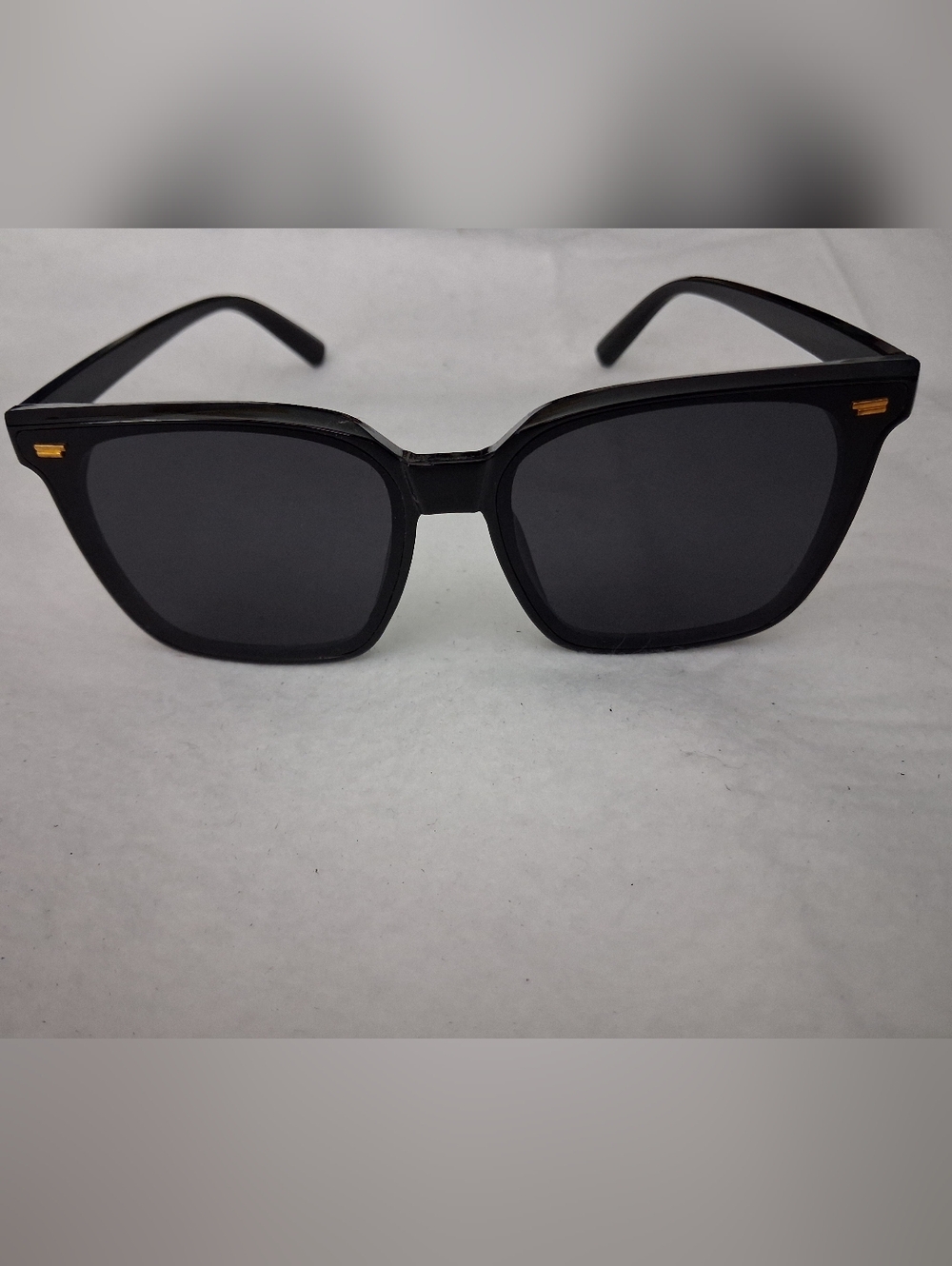 Black Polarized Sunglasses Large Frame